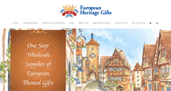 Desktop Screenshot of europeanheritagegifts.com